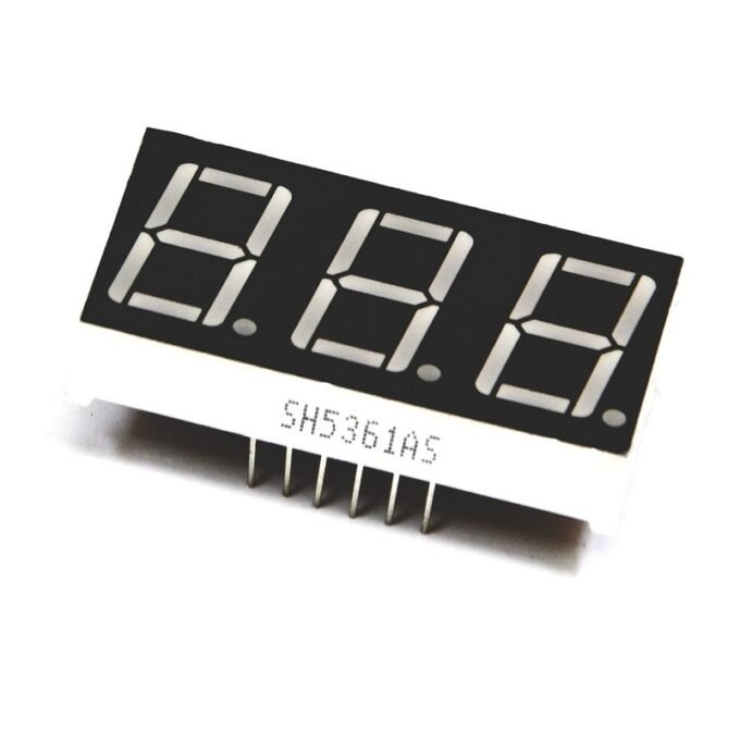 7 segment display ( Three digit ) - Image 4