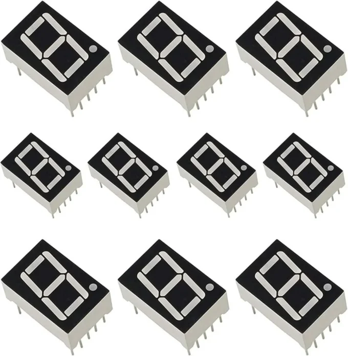 7 segment display (single digit)