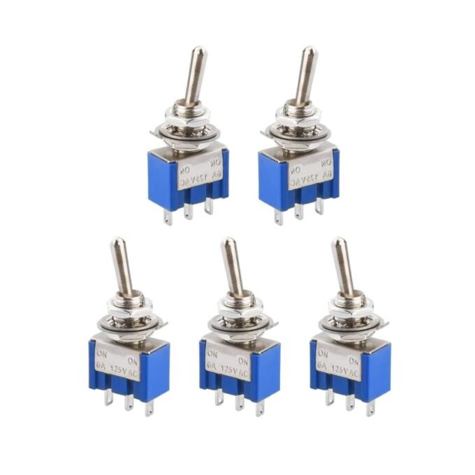 3 Pin 2 Position SPST ON-OFF Switch (Pack of 5) - Image 3