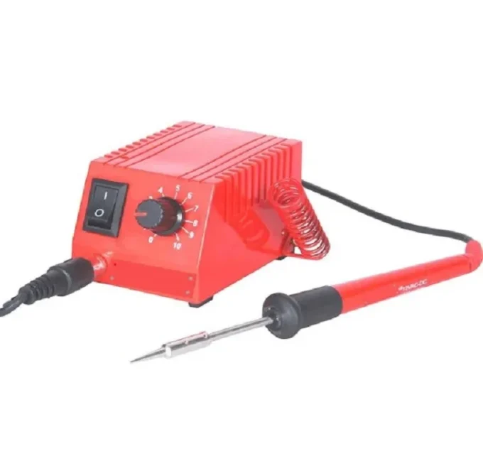 Electronic Spices Metal base 12watt Micro soldering iron station with Soldering iron - Image 3