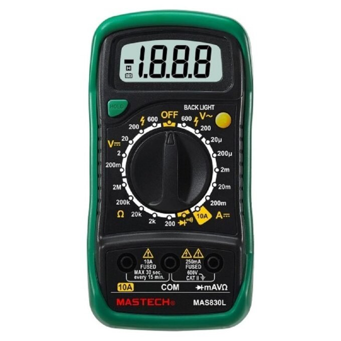 Mastech MAS830L Digital Pocket multimeter - Image 2