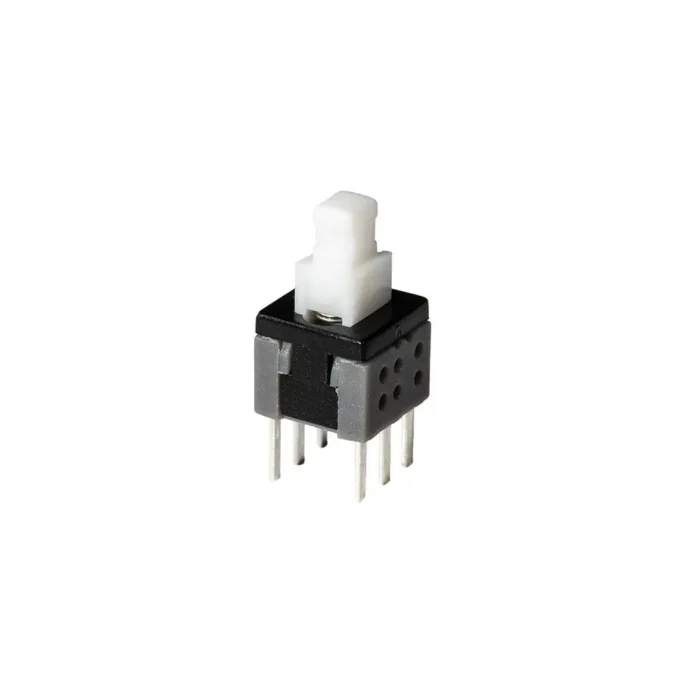 DPDT Push button switch self locking 6 pin (Pack of 5) - Image 4