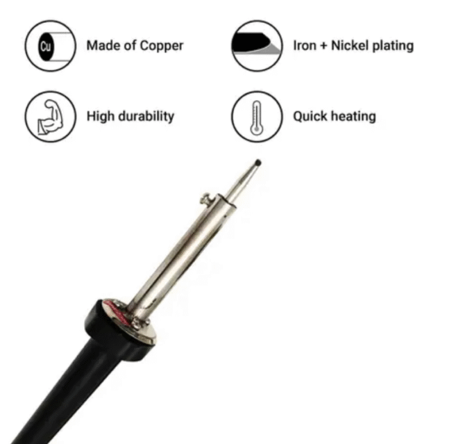 Soldering Iron - Fast Heating &  60-Watt - Image 4