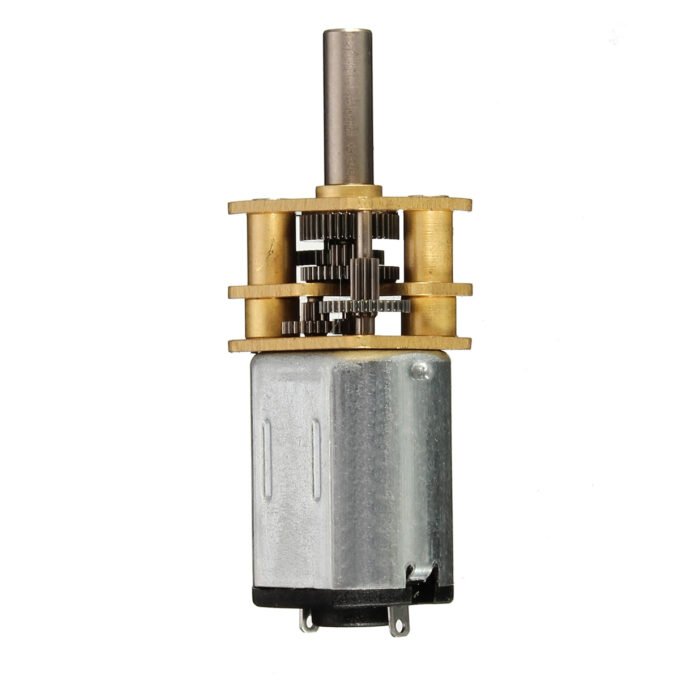 SP Electron N20 Miniature Gear Motor 3V 5V 6V 9V DC Gear Motors Metal Gear - Image 4