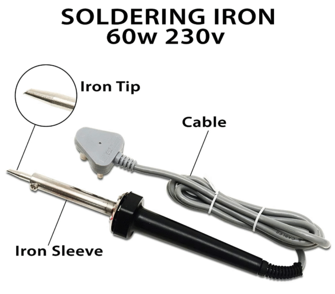 Soldering Iron - Fast Heating &  60-Watt - Image 3
