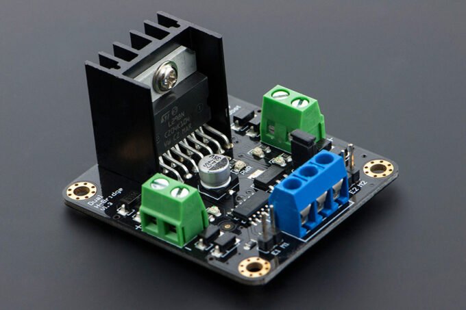 L298N 2A Dual Motor Driver Module with PWM Control - Image 6