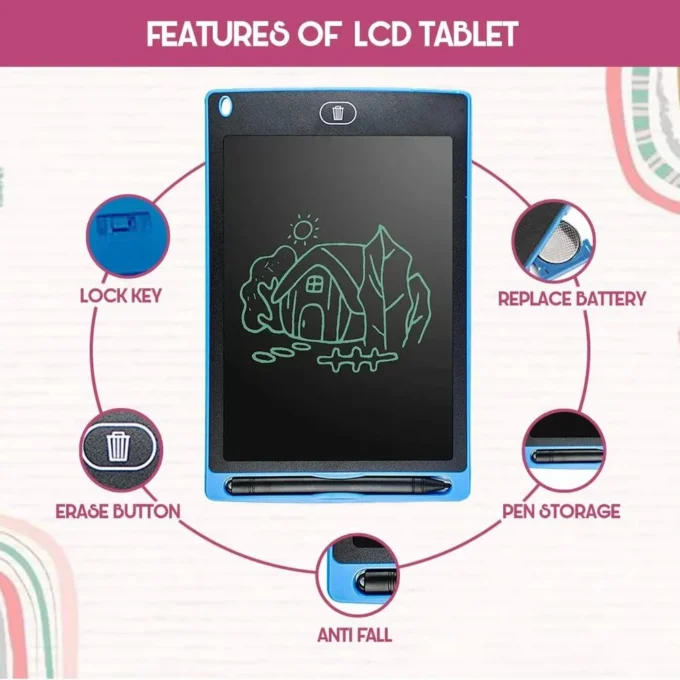 LCD panel colorful writing tablet (8.5" screen size) - Image 5